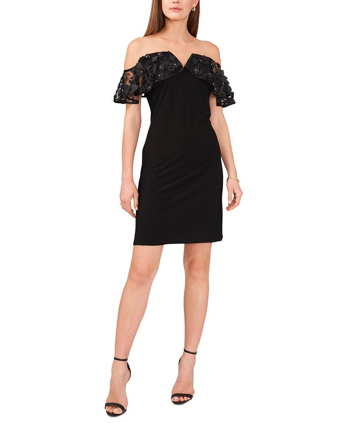 MSK 3D Illusion Dress & Reviews - Dresses - Women - Macy's | Macys (US)