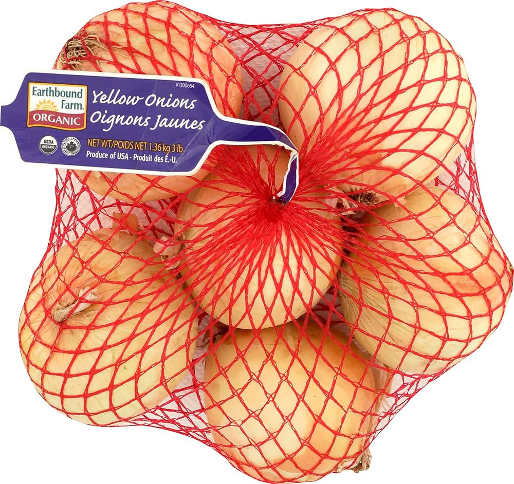 Organic Yellow Onion, 48 Ounce Bag | Amazon (US)