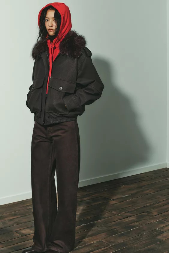 TRF EXTRA WIDE LEG HIGH WAIST JEANS | Zara US