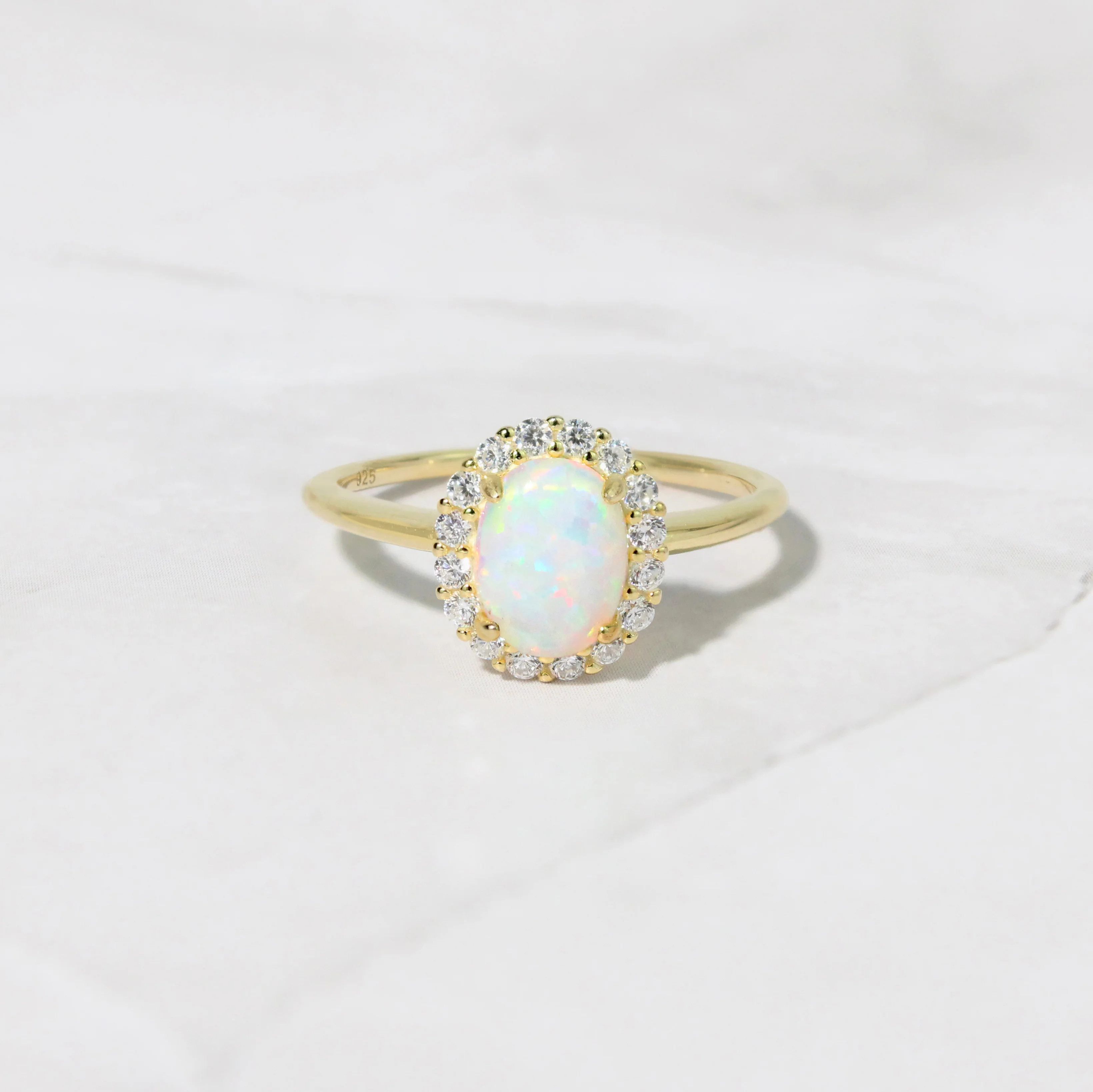Oval Opal Ring | Sami Jewels