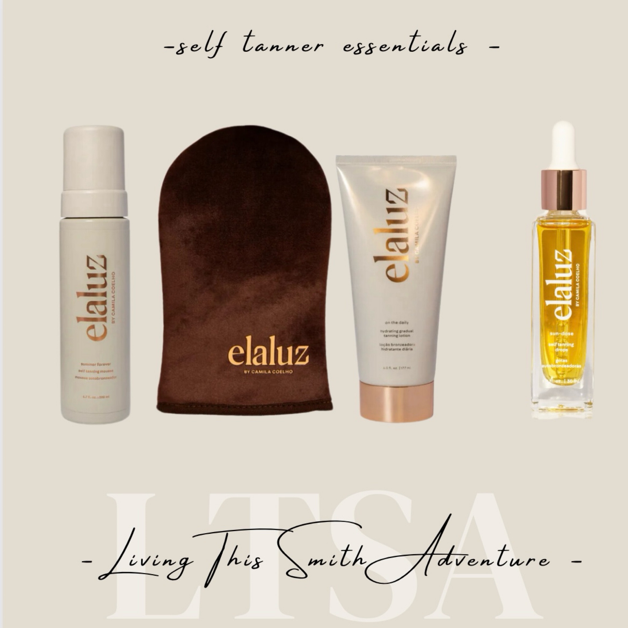 Self tanner essentials from elaluza are 25% with code love25 at checkout 



#LTKbeauty #LTKsalealert #LTKSeasonal