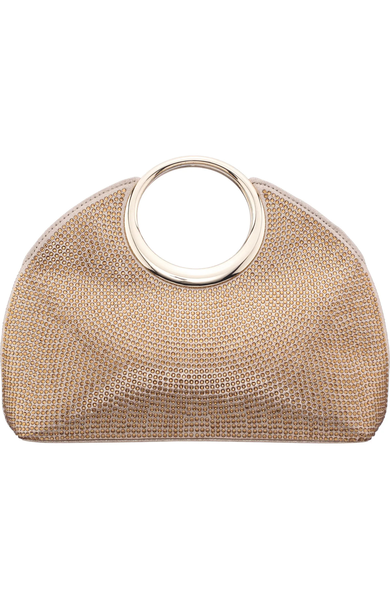Nina Hannah Crystal Embellished Top Handle Bag | Nordstrom | Nordstrom