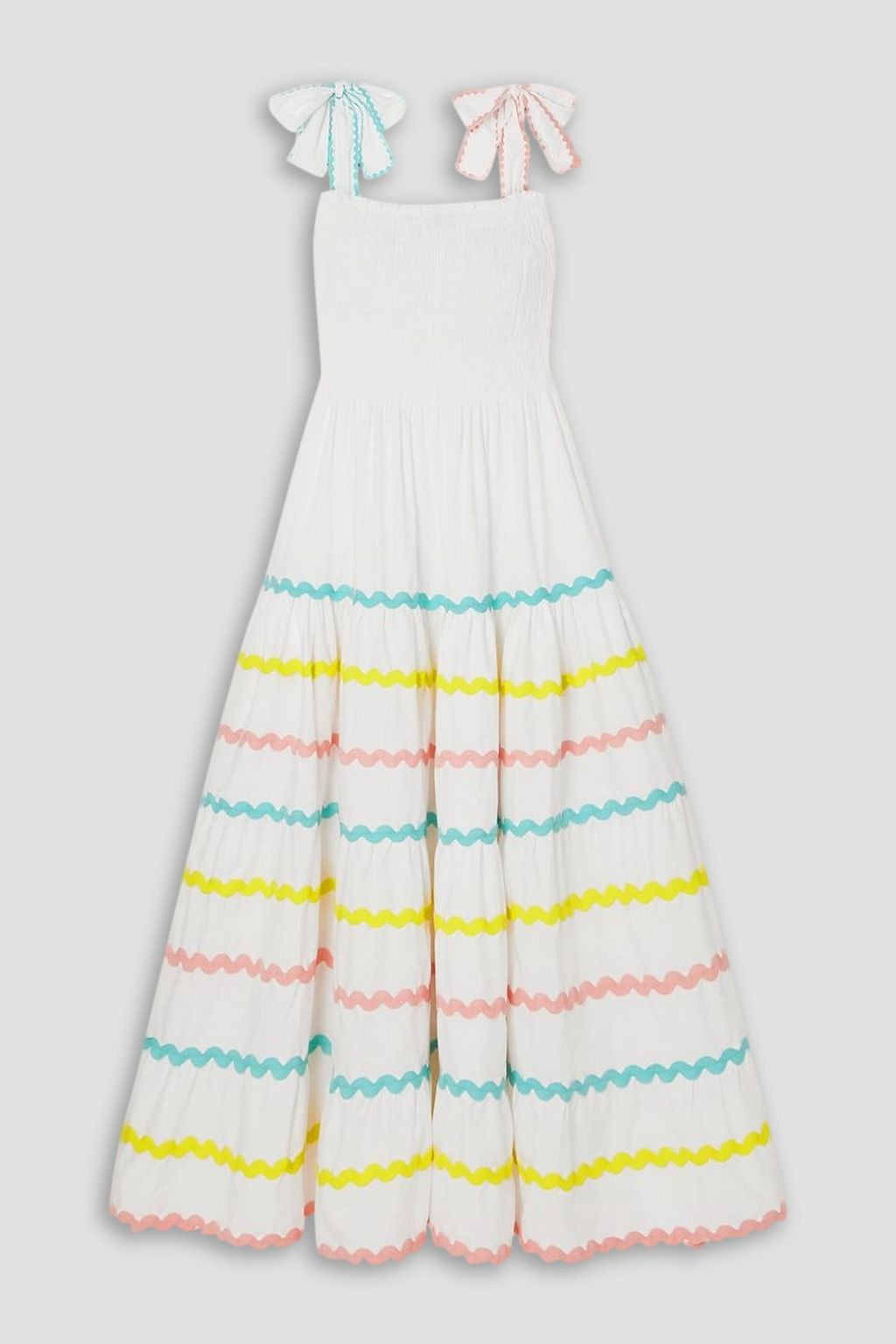 Patmos ric rac-trimmed cotton-poplin maxi dress | The Outnet (APAC)