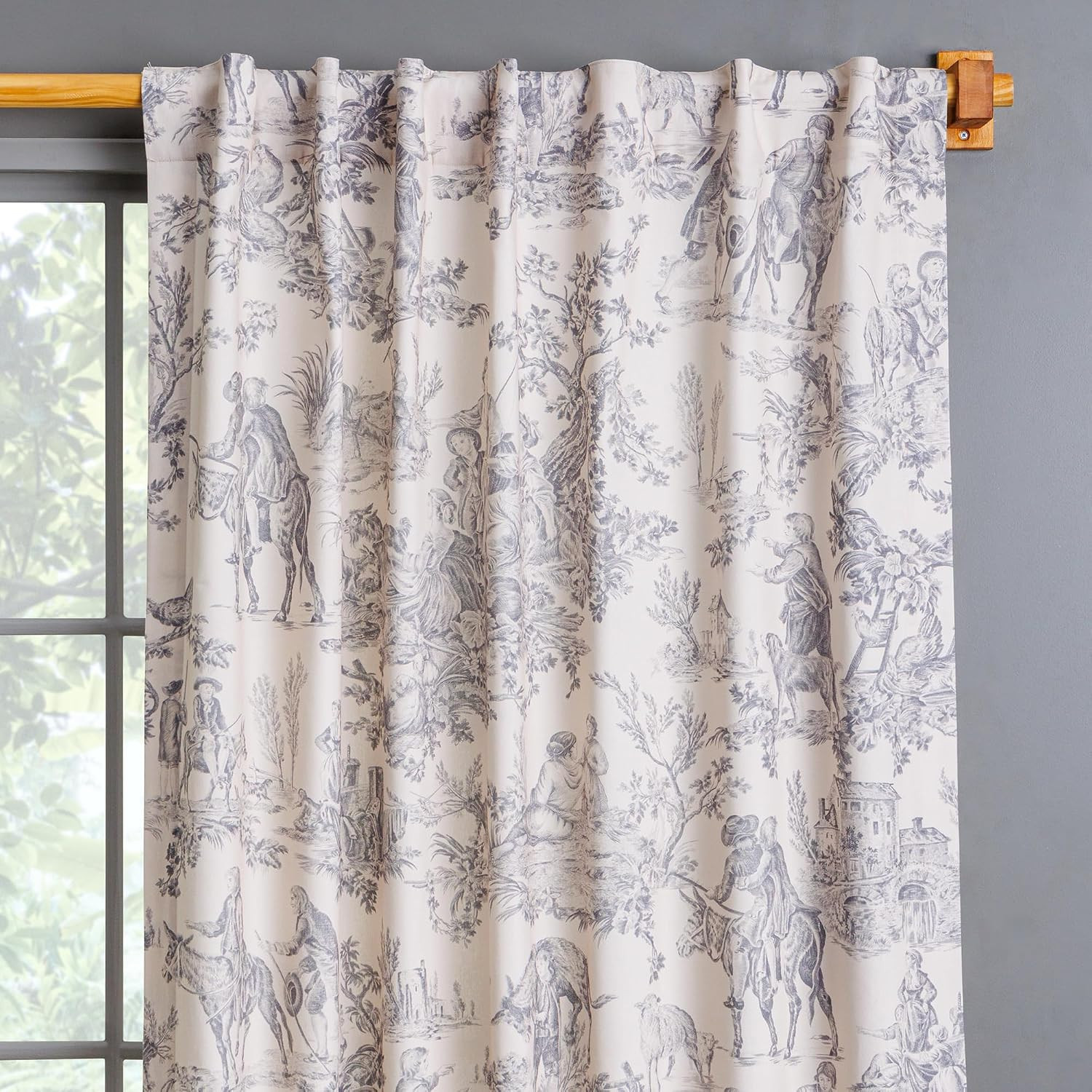 Maison d' Hermine Curtains for Living Room 100% Cotton 50"x108" (Pack of 1) | Amazon (US)