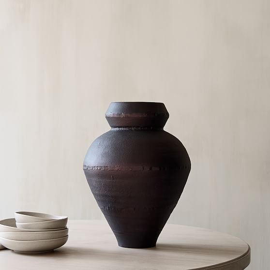 Colin King Vases Bronze Metal Urn Vase | West Elm (US)