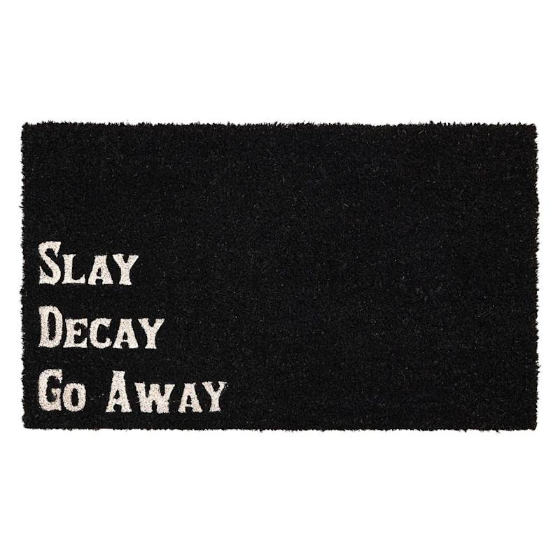 Slay Decay Go Away Coir Mat, 18x30 | At Home