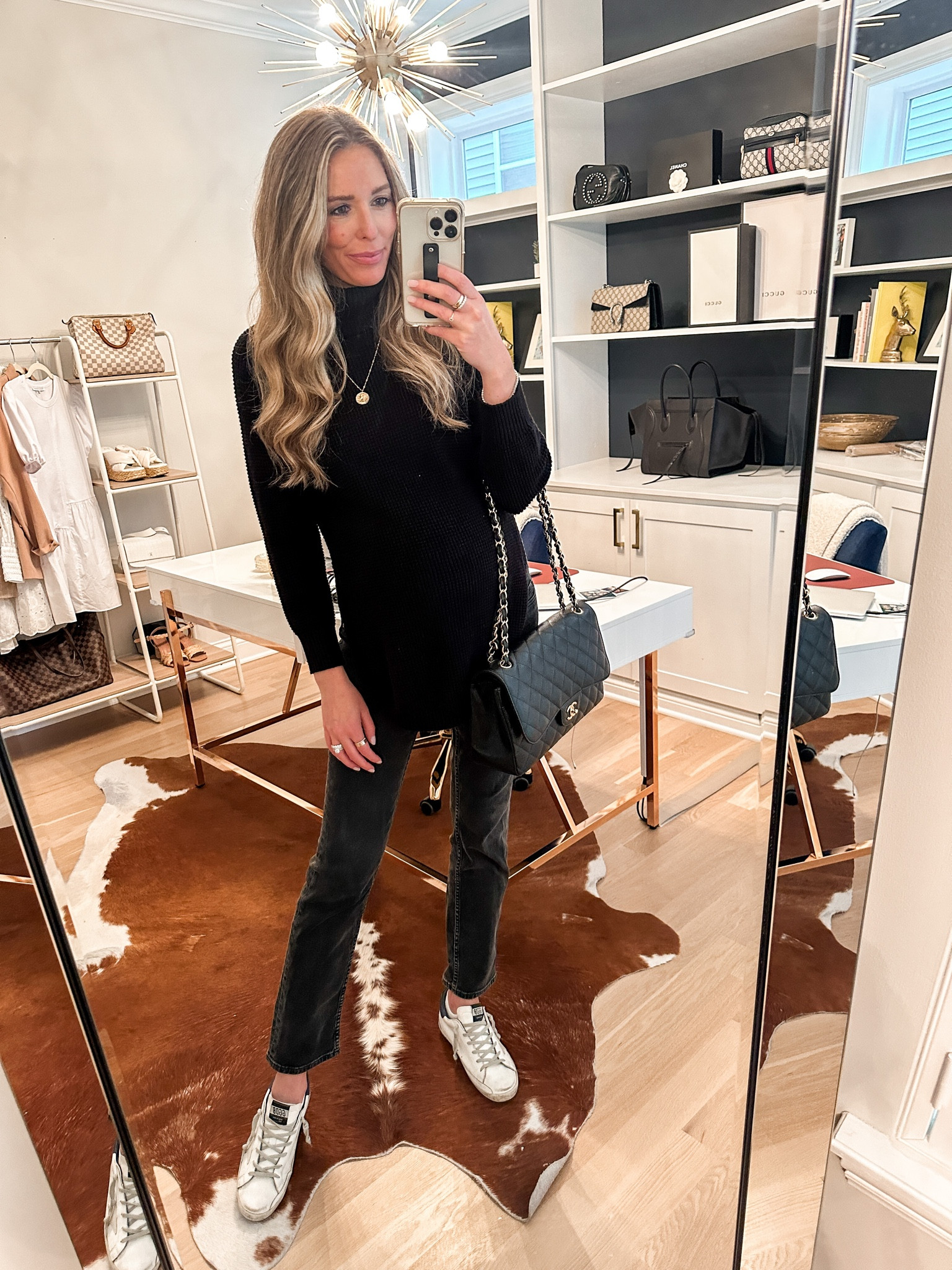 Fall outfit / maternity outfit / turtleneck sweater

Small in the sweater and maternity jeans
 

#LTKbump #LTKstyletip #LTKfindsunder50