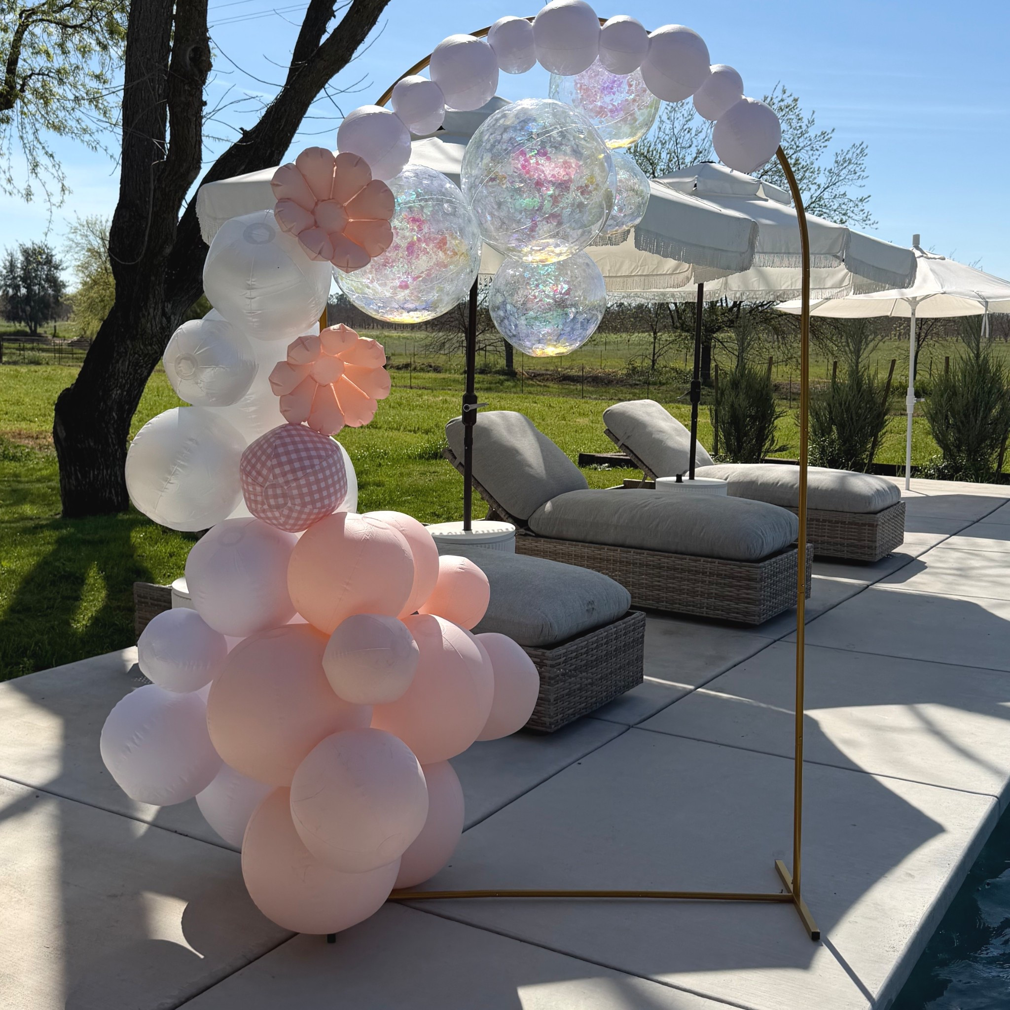 Reusable inflatable balloon garland arch. 

#LTKSeasonal