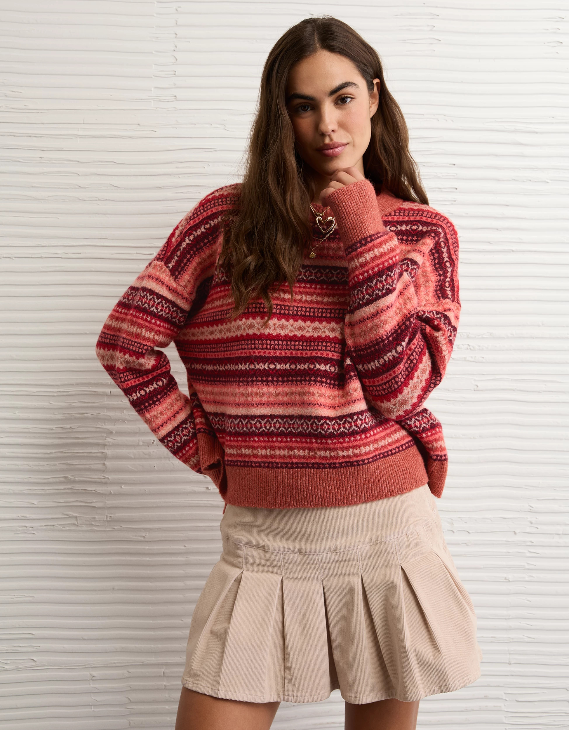 AE Whoa So Soft Classic Crew Neck Sweater | American Eagle Outfitters (US & CA)