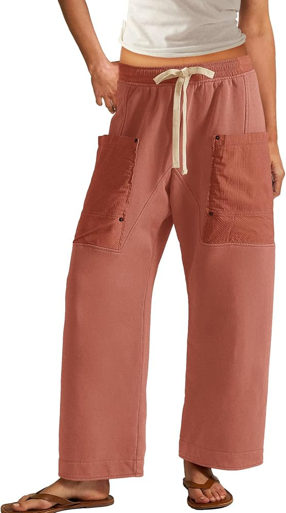 Panadila Women Wide Leg Pants Barrel Baggy Sweatpants | Amazon (US)