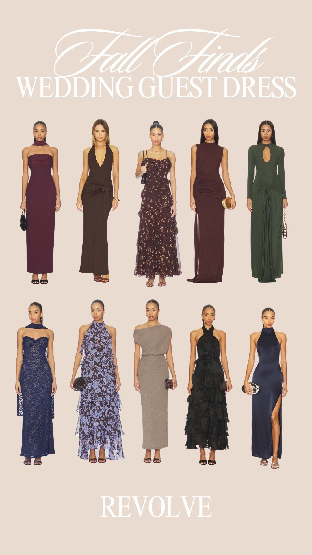 Fall wedding guest dress inspo 🤎 #weddingguestdresses

#LTKSeasonal #LTKWedding