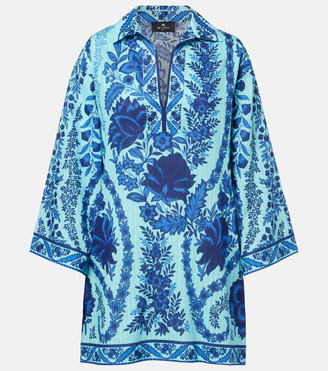 Paisley oversized cotton minidress | Mytheresa (US/CA)