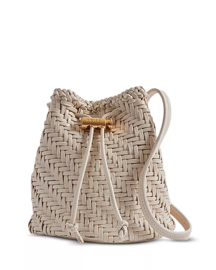 Berti Woven Drawstring Bucket Bag | Bloomingdale's (US)