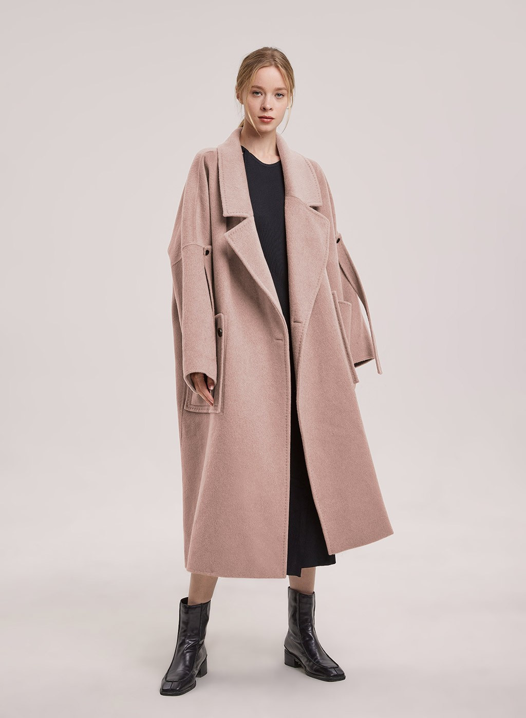 Londyn Shawl Collar Coat | NAP Loungewear