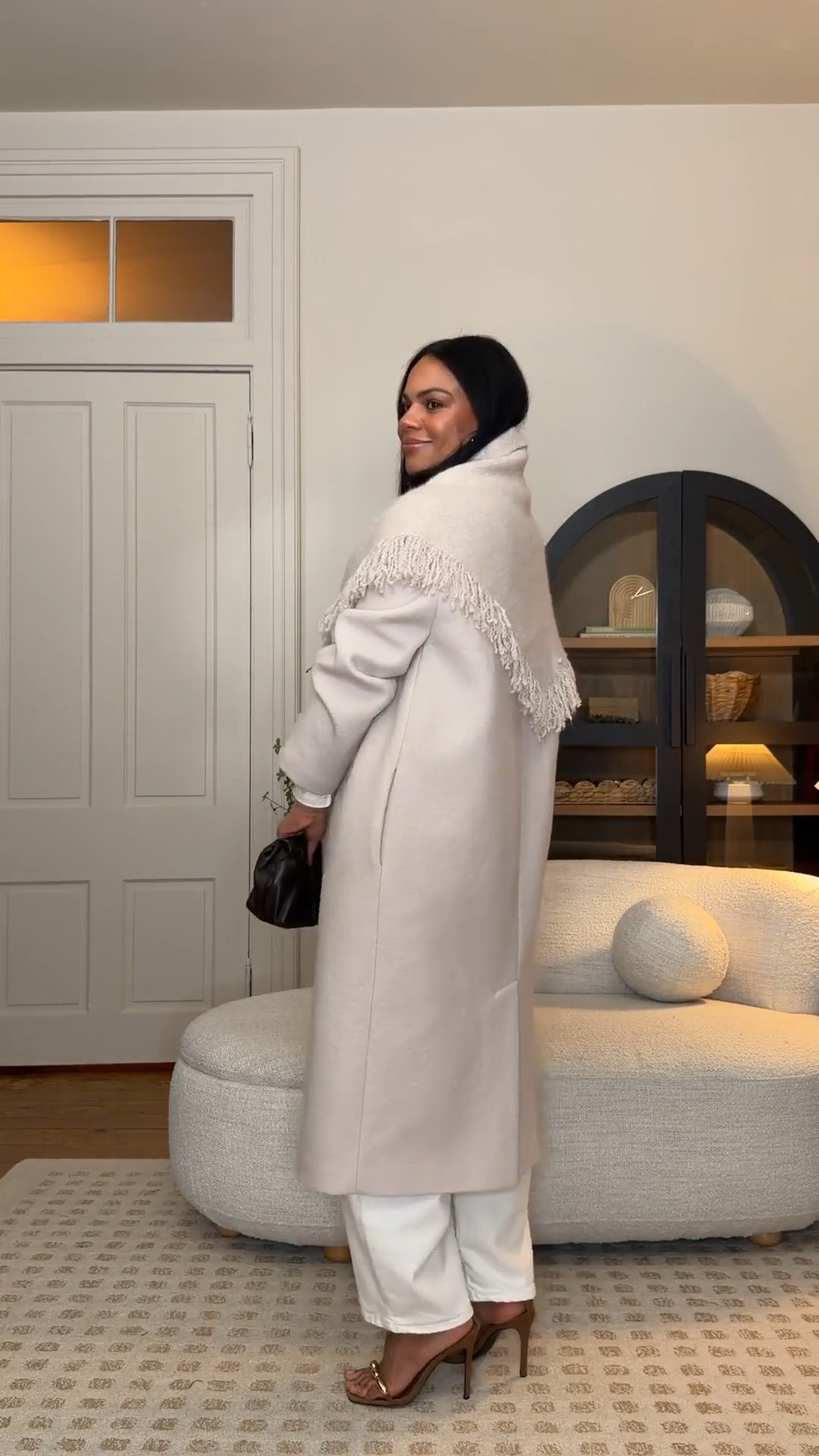 When you wanna look cute but you just want to wear jeans! Stylist Jen Knows Best always says when in doubt, monochrom it out, I could not agree more. I went with this winter white look for Rob and I’s anniversary night! For the jeans I’m 5’4 and I got the 29 inseam! Coat is the 100% merino wool shawl collar coat from Quince 

































Winter outfit, winter white outfit, monochromatic outfit, outfit inspo, 50+ fashion, over 50 fashion, barrel jean outfit, winter coat

#LTKgrwm #LTKValentine #LTKootd