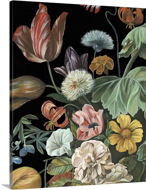 Baroque Floral I | Great Big Canvas - Dynamic