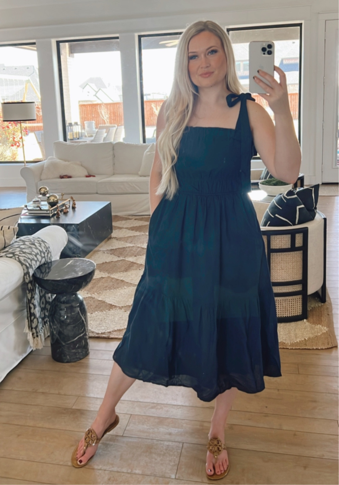 This Walmart dress is so good! I love the tie sleeves! True to size as I am wearing a size small!

Spring dress, Easter, dress, tie, sleeve, affordable dress,  ootd 

#LTKstyletip #LTKSeasonal #LTKunder50