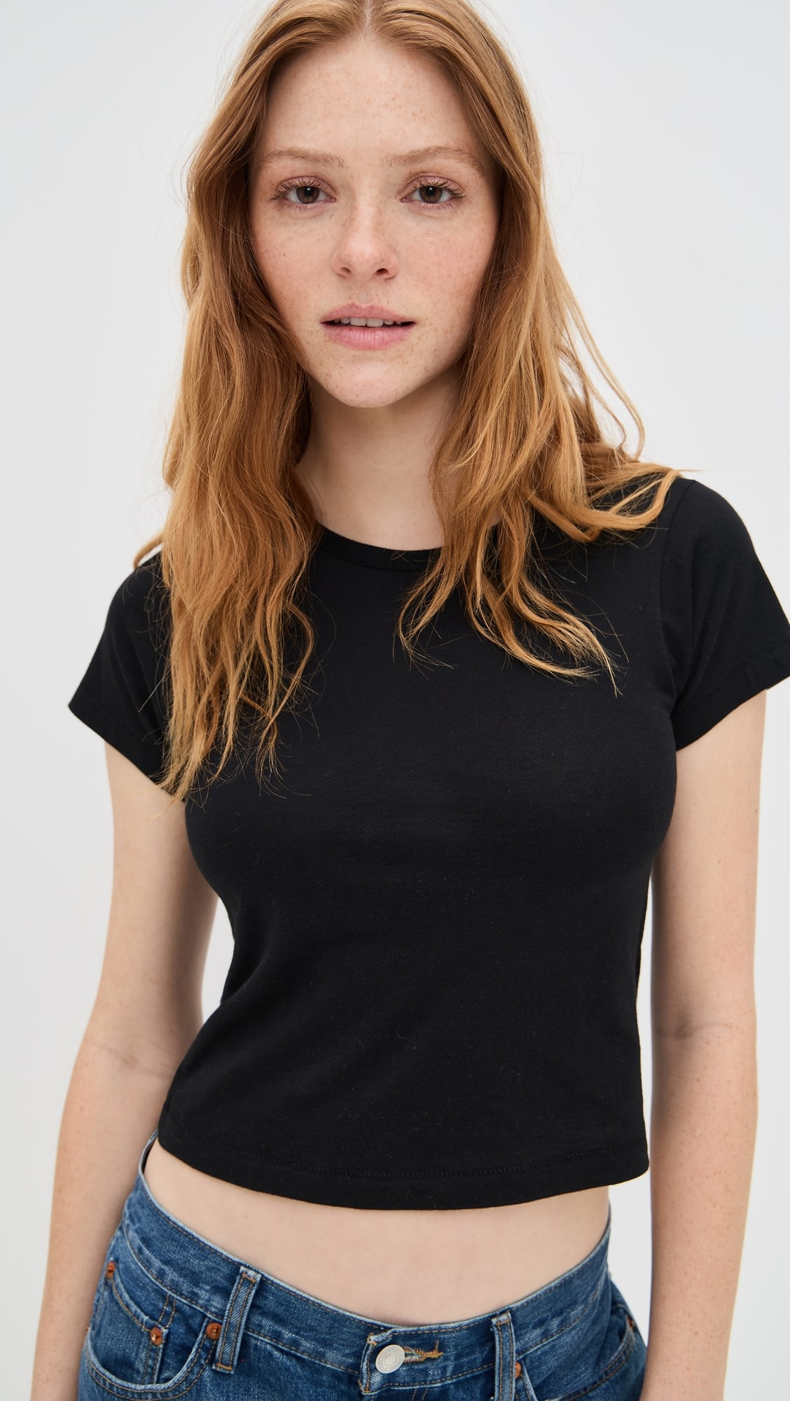 Éterne Short Sleeve Baby Tee | Shopbop | Shopbop