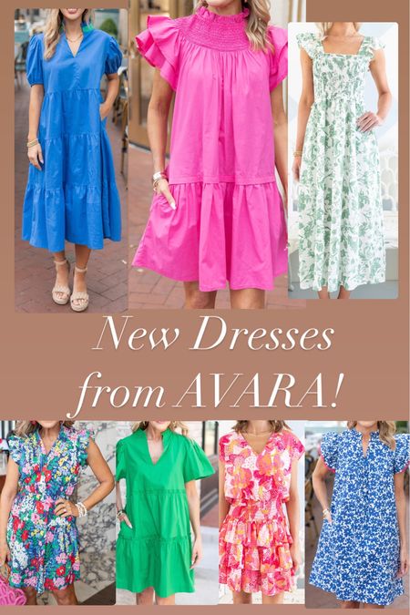 AVARA Dresses are so fun and colorful! Any of these would make great Easter dresses!

#LTKSeasonal #LTKwedding #LTKFind