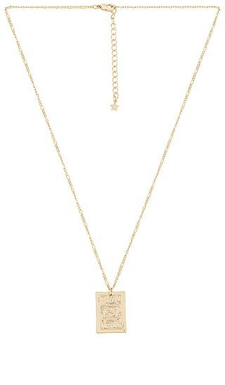 Five and Two Vita Gold Plated Necklace in Metallic Gold. | Revolve Clothing (Global)