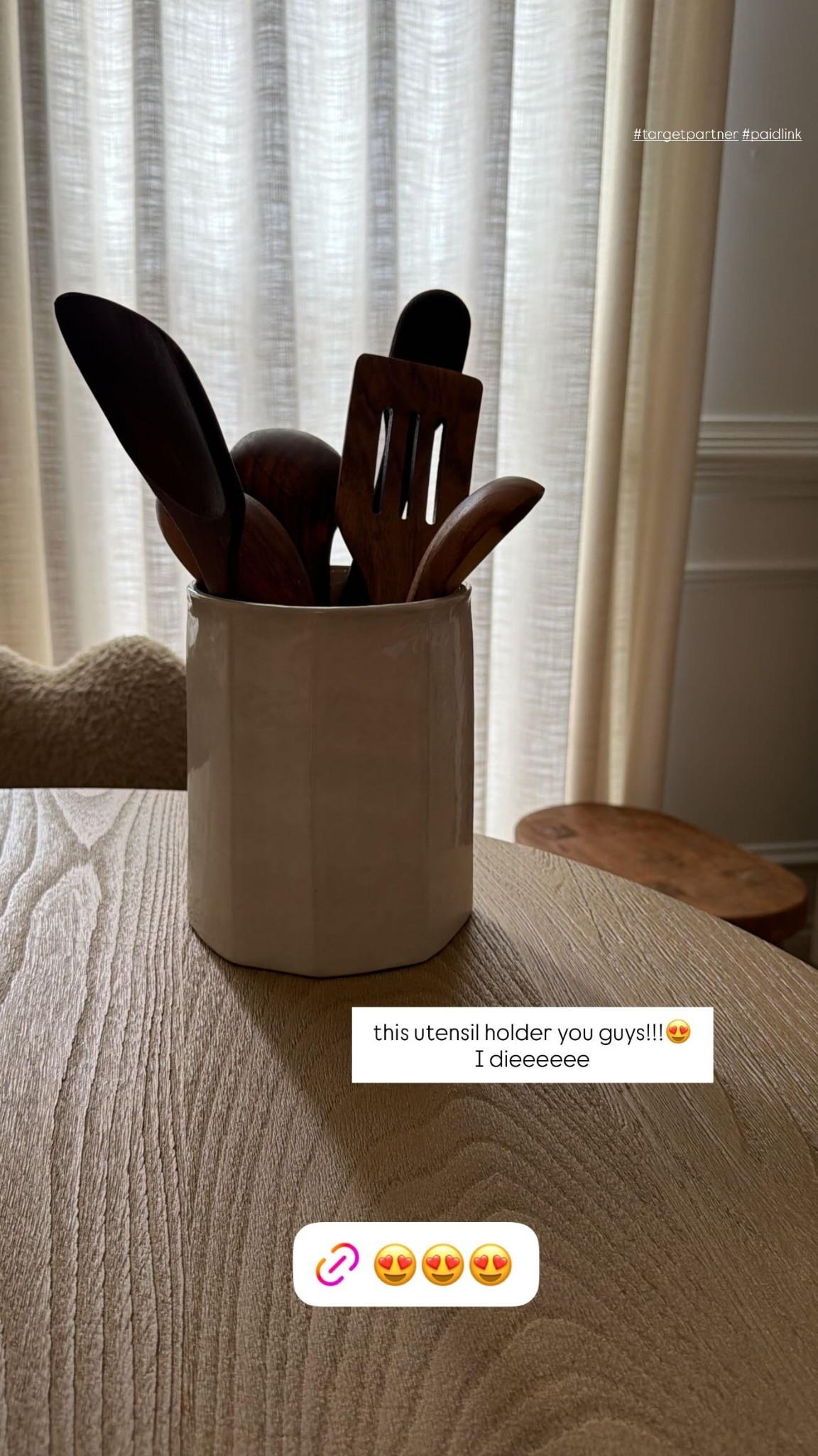 #targetpartner #paidlink this utensil holder you guys!!!😍
I dieeeeee