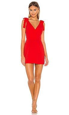 Amanda Uprichard Allora Dress in Crimson from Revolve.com | Revolve Clothing (Global)