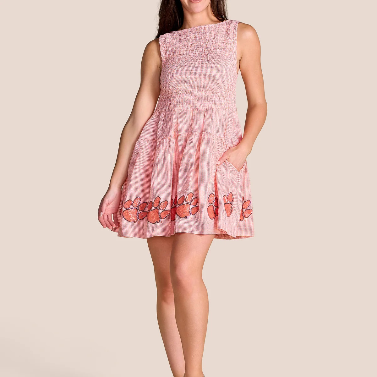 The Good Sport Seersucker Dress | Clemson | Stewart Simmons