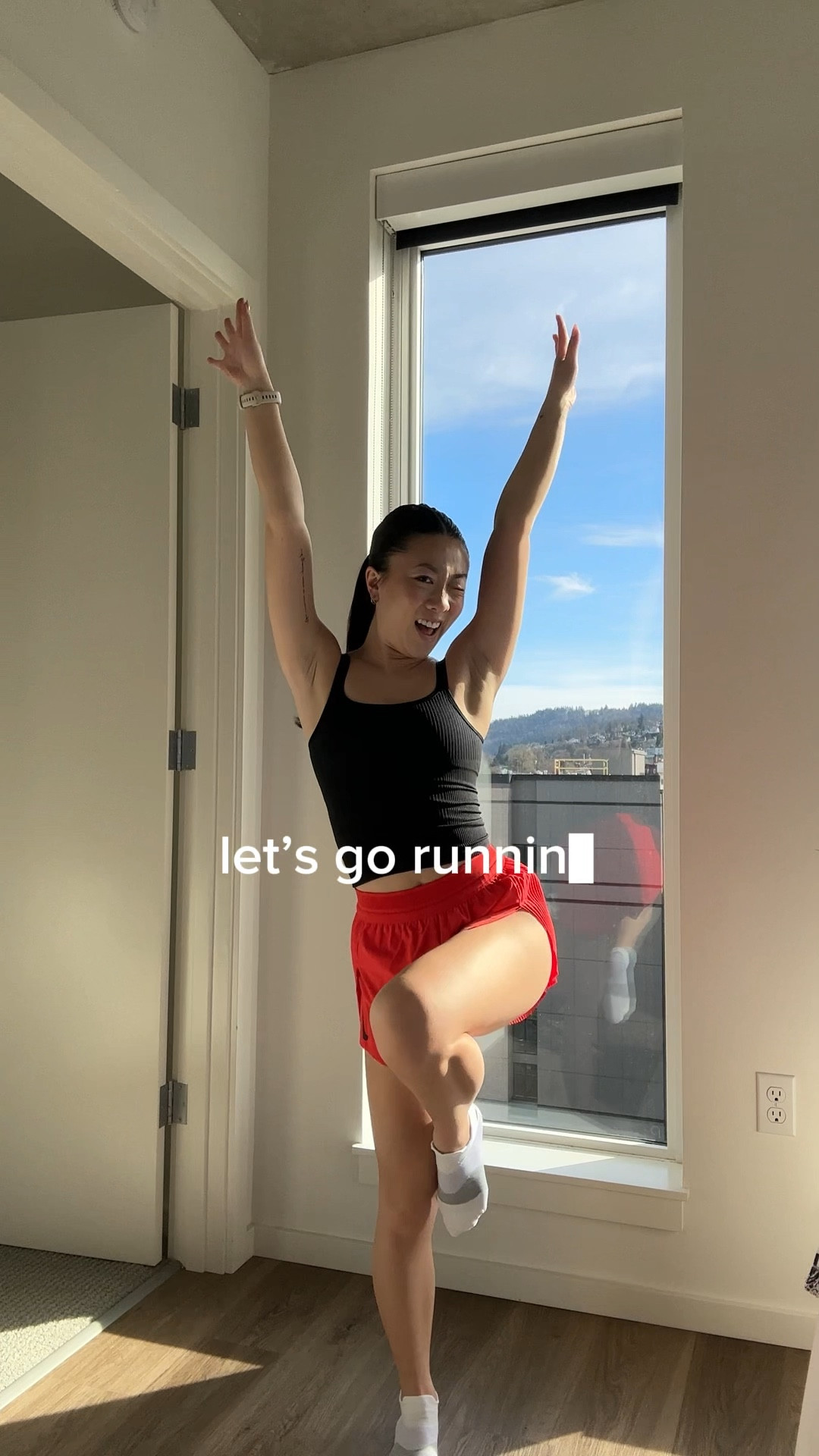 
Running outfit on repeat! These shorts are worth the $$$ if you’re looking for a pair of running shorts that feel lighter than air and are so dang comfortable! Wearing a size XS

#LTKPetite #LTKActive #LTKWatchNow