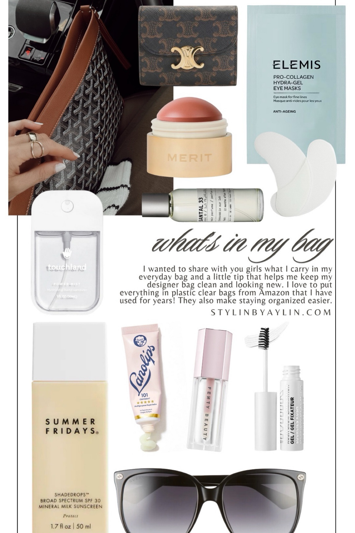What's in my everyday bag✨
I use the color Beverly Hills blush #stylinbyaylin #aylin

#LTKTravel #LTKBeauty #LTKItBag