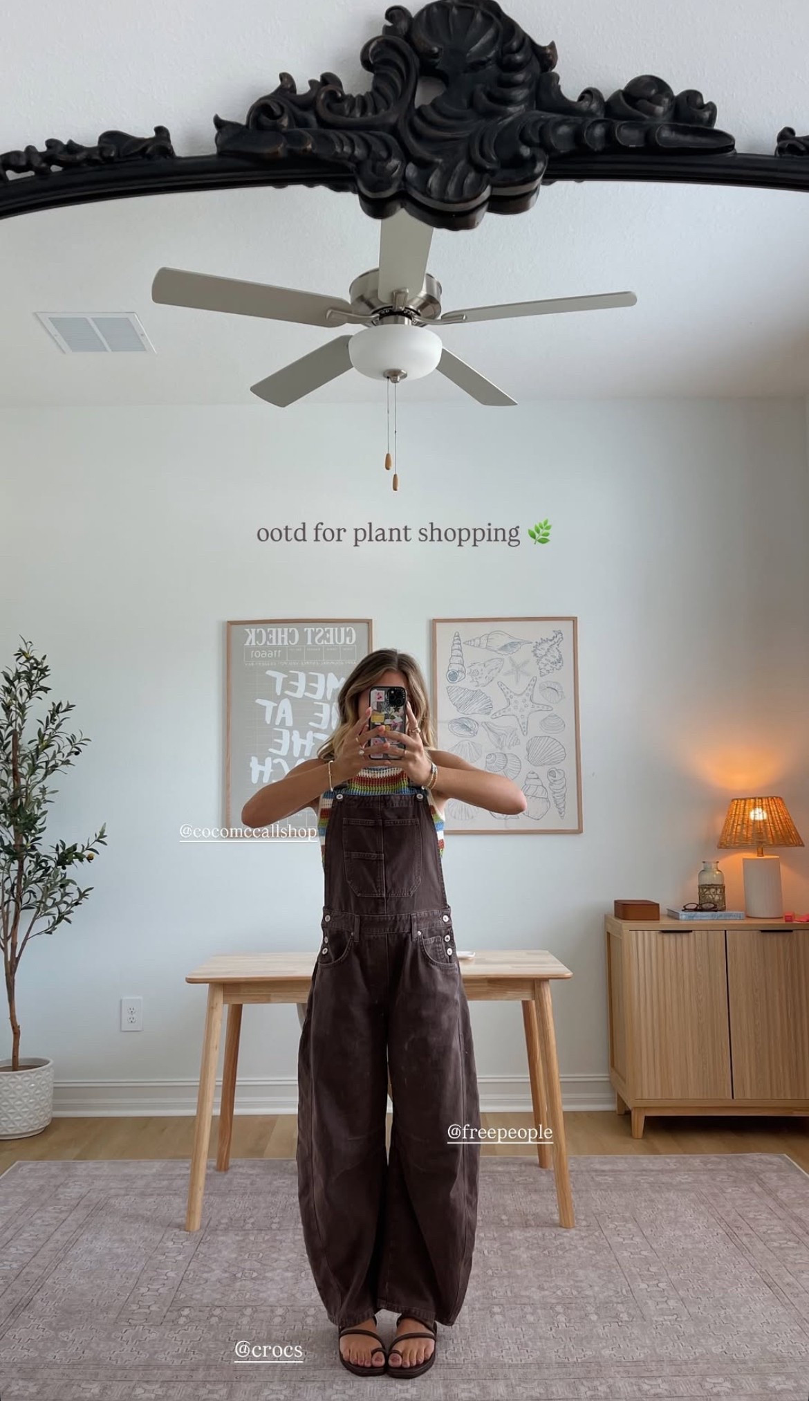 ootd for plant shopping 🍃 always wearing these fp overalls ✨🤍

#LTKFindsUnder100 #LTKStyleTip #LTKSeasonal