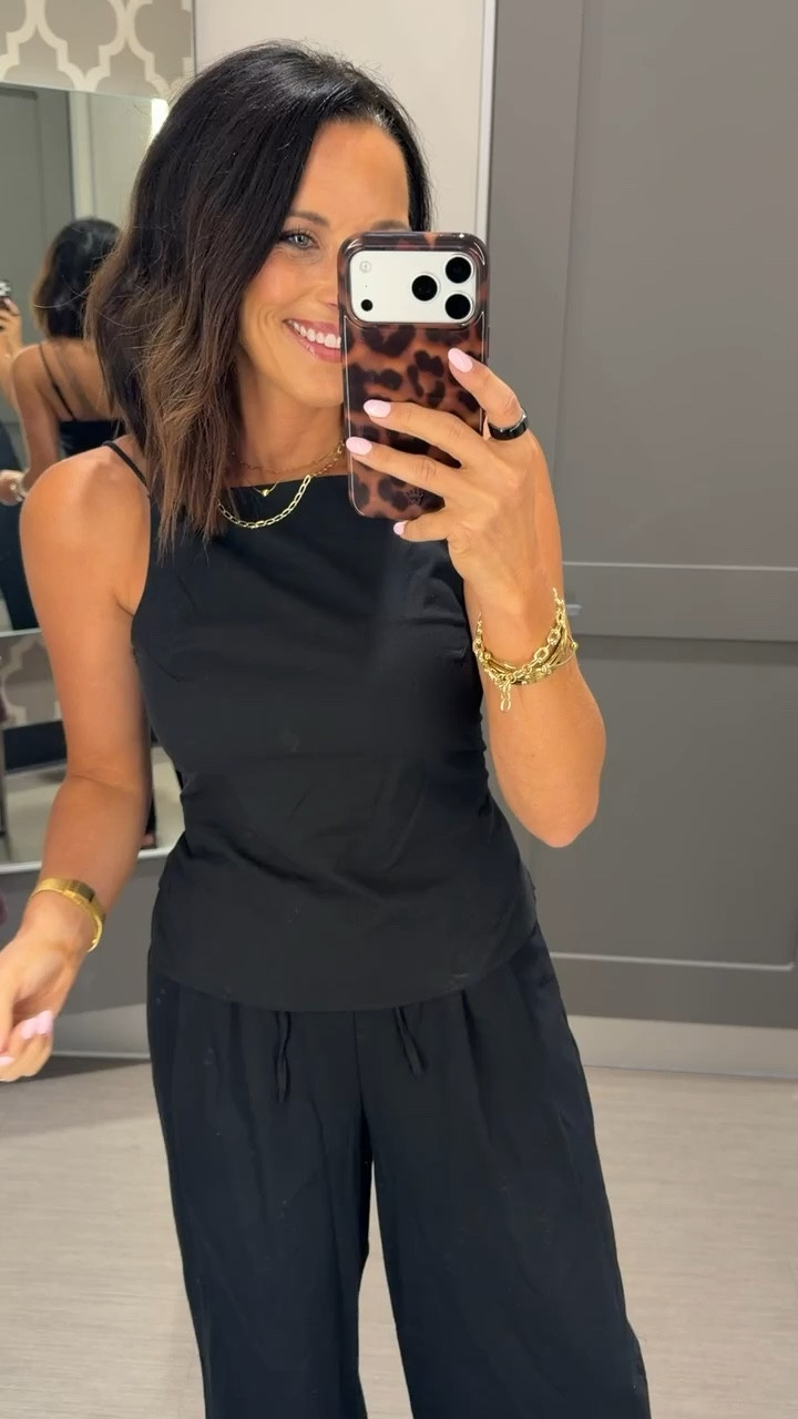 wearing XS. This one is so flattering and fits so good.

#targetstyle #targetfinds #allblackoutfit #widelegpants #casualstyle #womensfashion #ltkstyle #ltkunder50 #outfitinspo