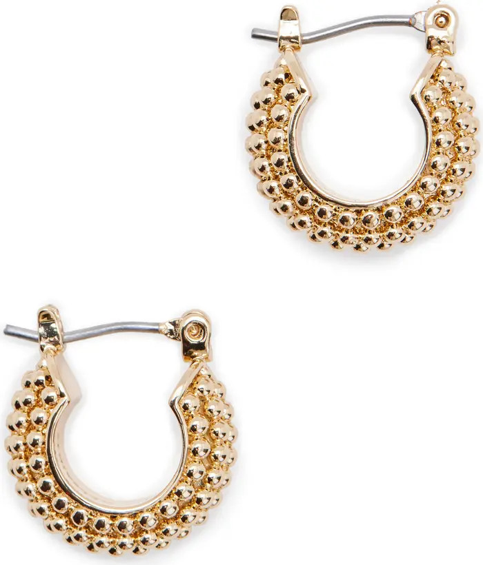Small Ball Chain Hoop Earrings | Nordstrom Rack