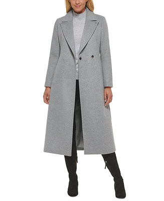 Calvin Klein Women's Belted Wrap Coat & Reviews - Coats & Jackets - Women - Macy's | Macys (US)