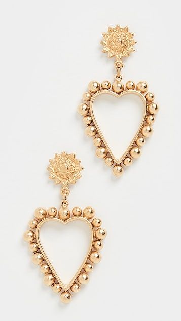 Heart of Gold Earrings | Shopbop