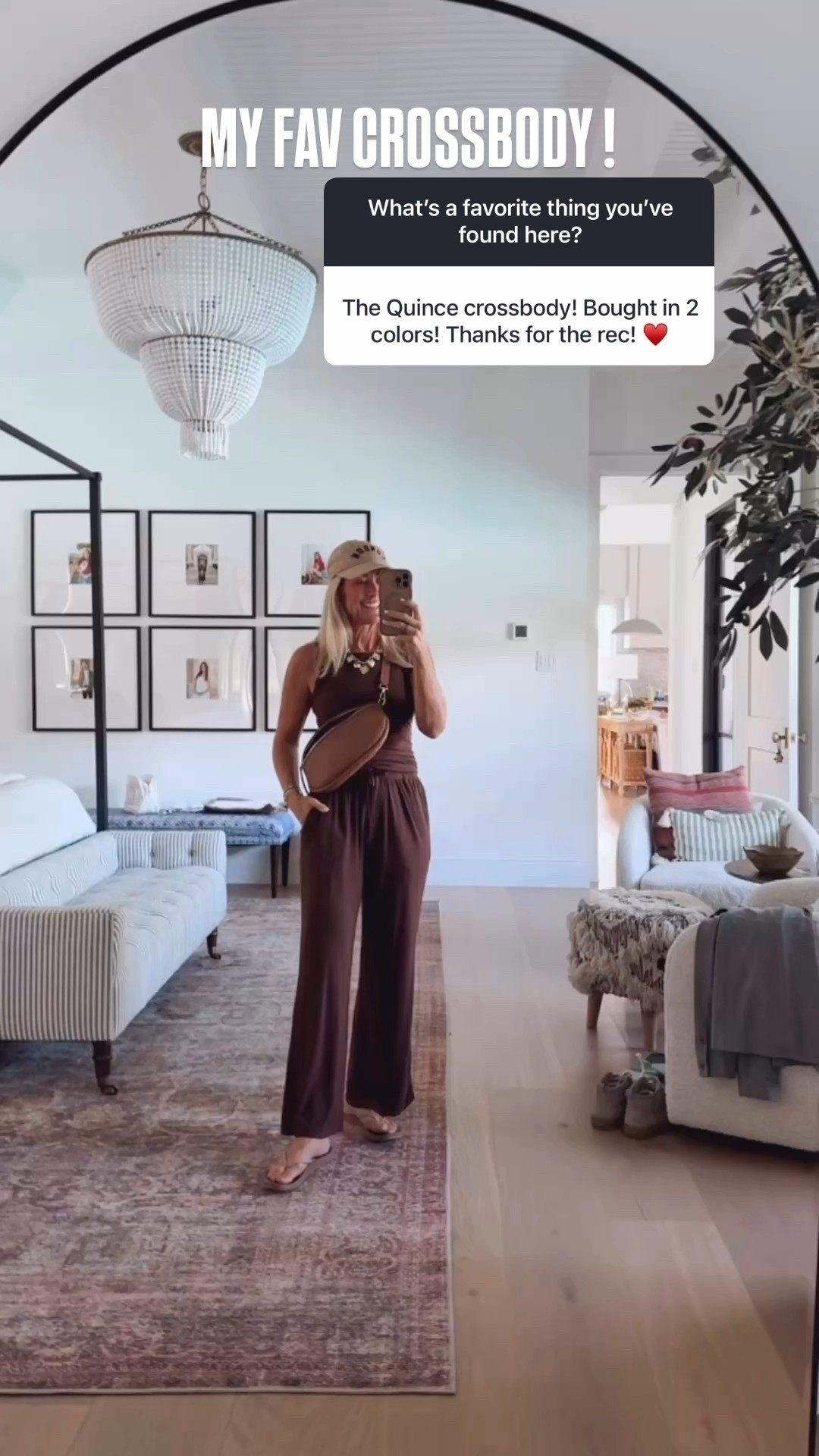 Obsessed with this crossbody! The perfect size for travel. I’ve taken it all over and it still feels brand new! #sugarplumfavoritethings

#LTKOver40 #LTKootd #LTKTravel