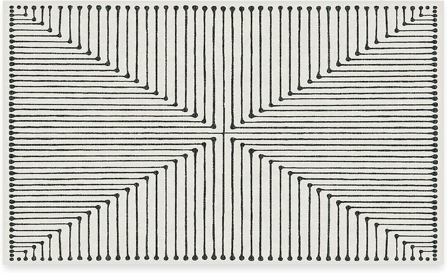 RUGGABLE x Jonathan Adler Washable Rug - Perfect Modern Area Rug for Living Room, Bedroom, Kitche... | Amazon (US)