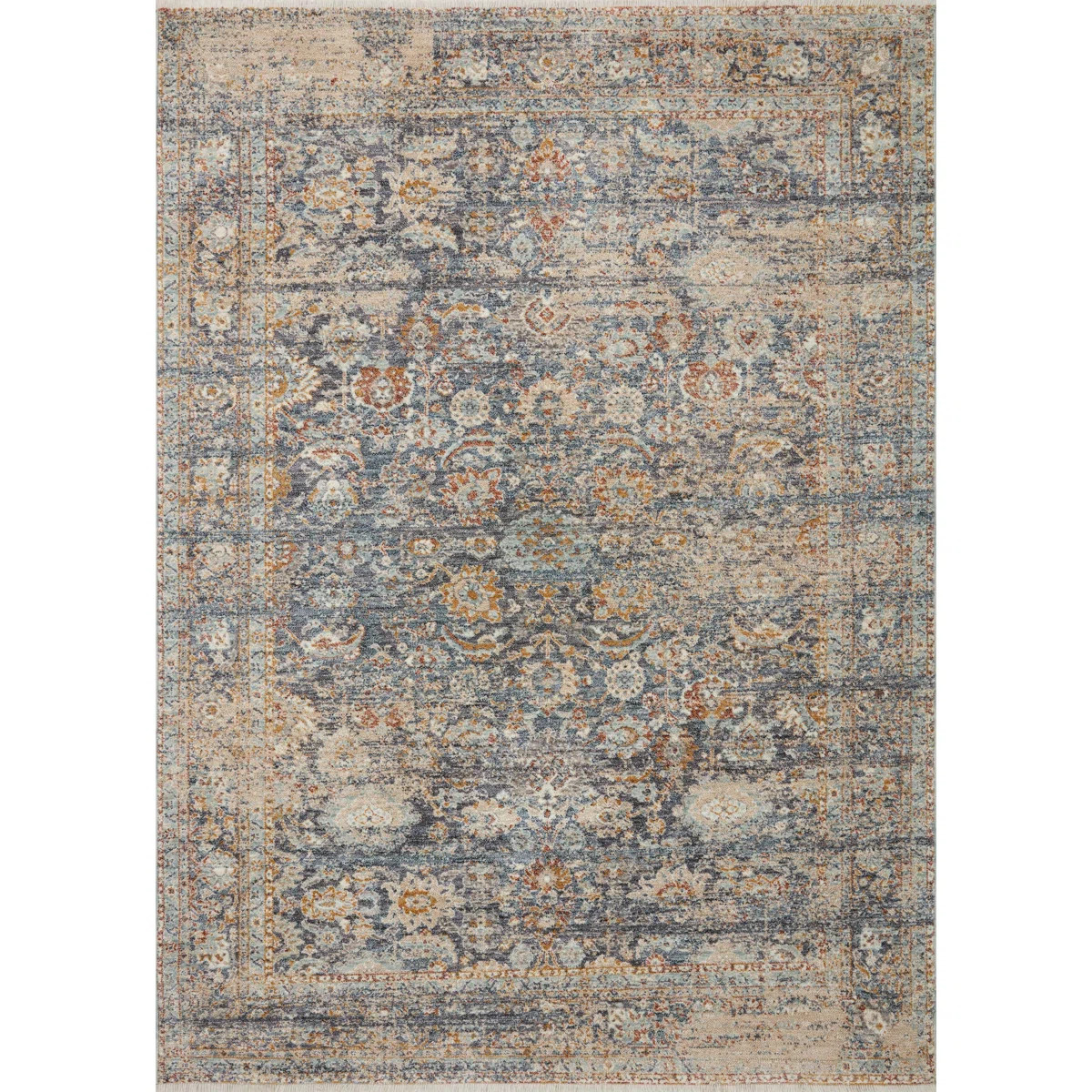 Angela Rose x Loloi Blake Navy / Multi Area Rug | Wayfair North America
