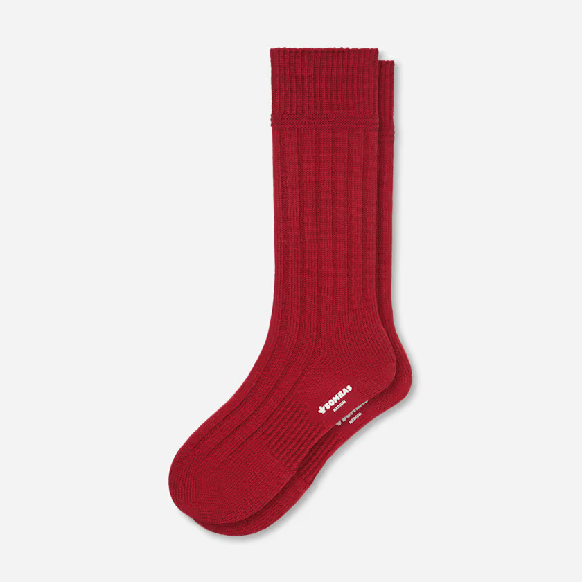 Women's Merino Cashmere Blend Rib Calf Socks | Bombas