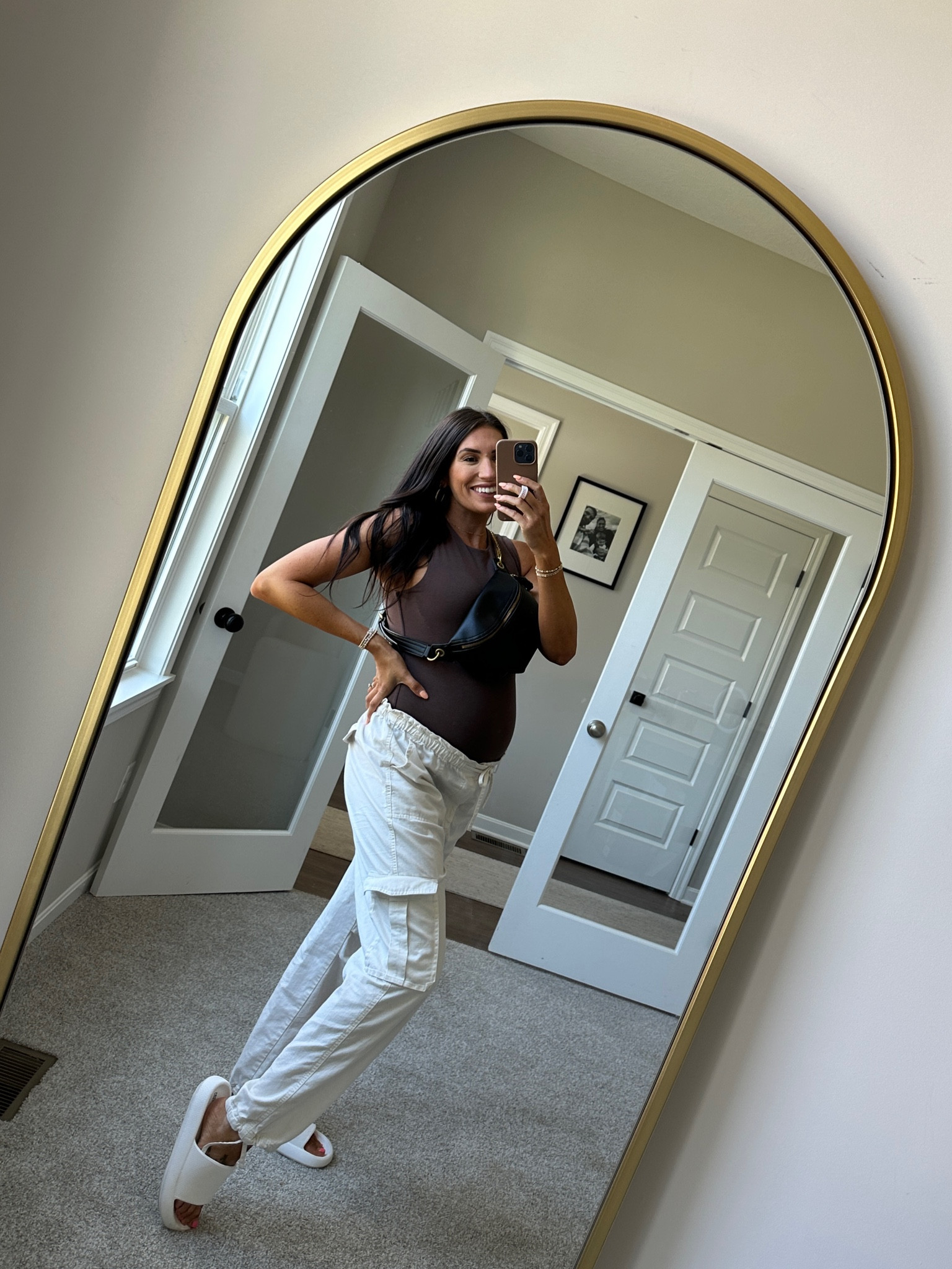 Today’s outfit 
Bump style
Nuuds bodysuit size medium - LOVEEE
Abercrombie cargo pants
Belt bag
Slides 
28 weeks pregnant 


#LTKbump #LTKunder50 #LTKstyletip