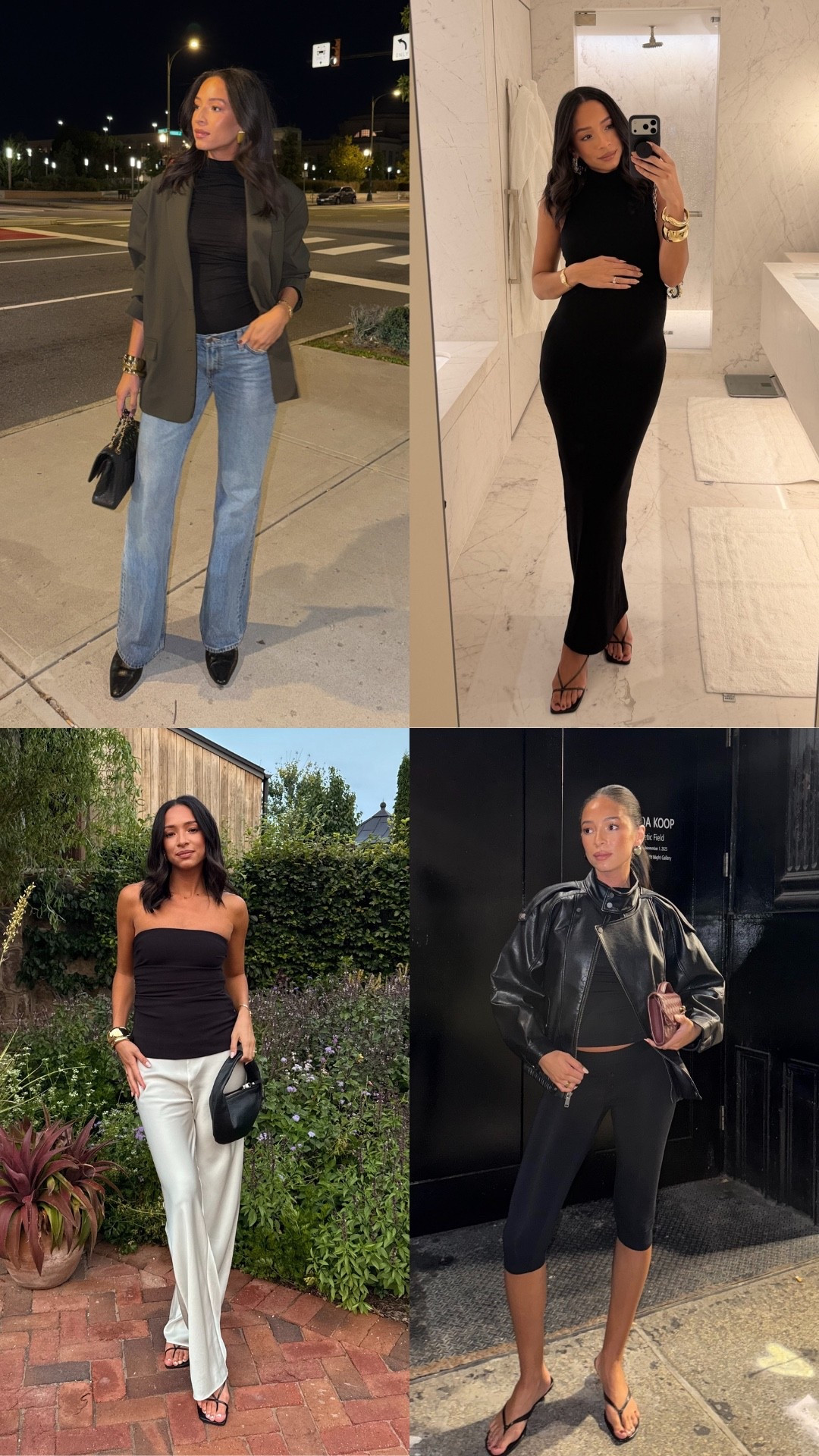 Date night outfits to recreate with pieces you already have in your closet 🫶🏽

Closet staples 
Closet essentials
Leather jacket 
Valentines outfit 
Valentine’s Day outfit 
Dinner outfit 

#LTKValentine #LTKSeasonal