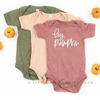 Hey Pumpkin | Kids Fall Shirt Shirts For Baby Pie Graphic Tee Bodysuit T-Shirt | Etsy (US)