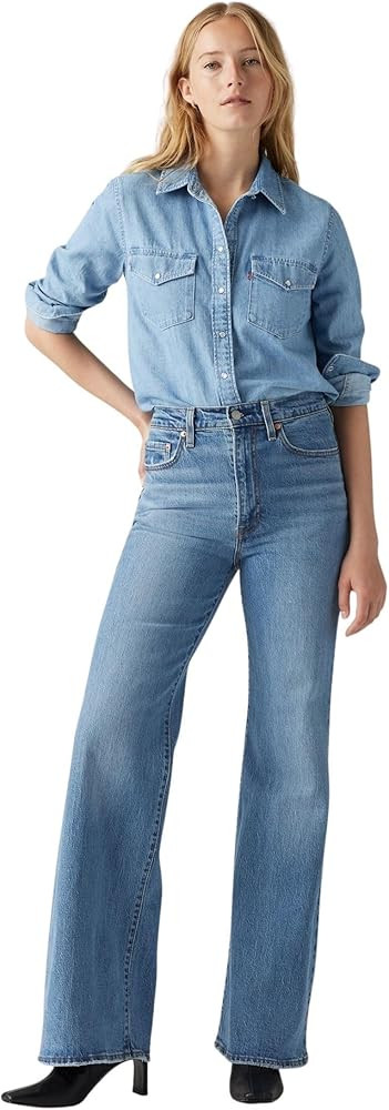 Levi's Women's Ribcage Bell Jeans | Amazon (UK)