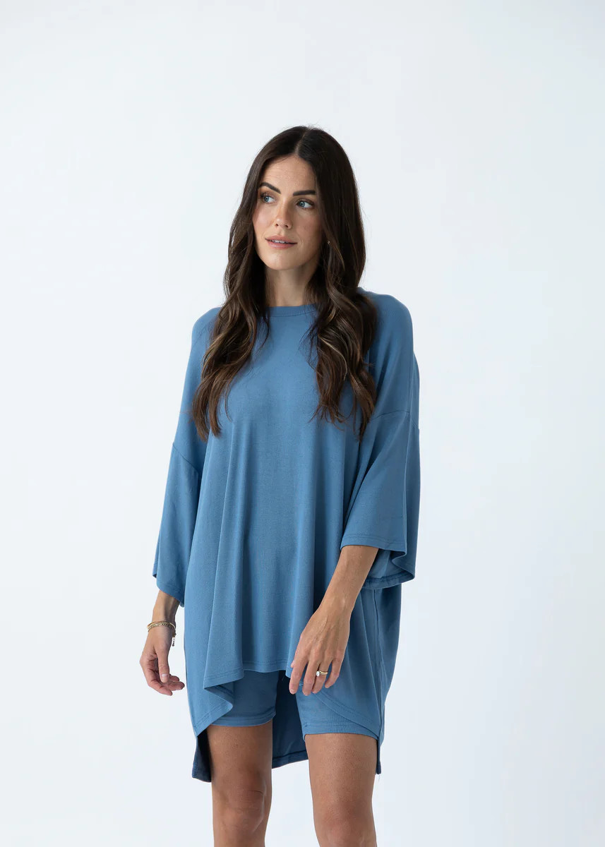 All Weekend Long Set Royal Blue | The Foxy Kind