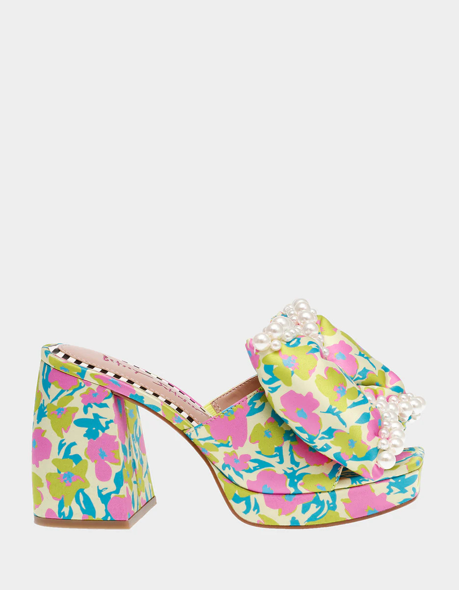 MACCIE YELLOW MULTI | Betsey Johnson