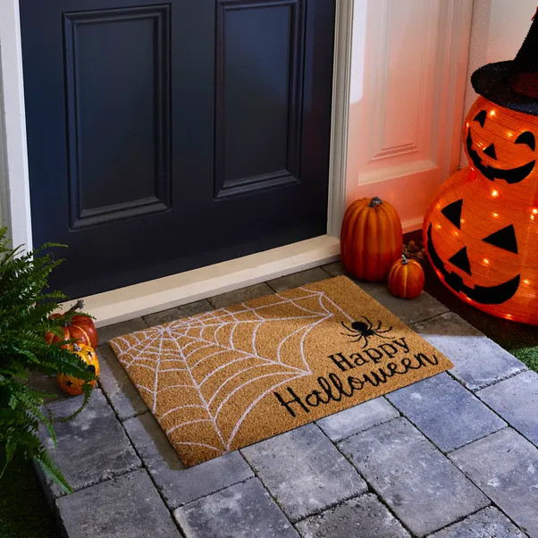 Happy Halloween Coir Doormat | Dunelm