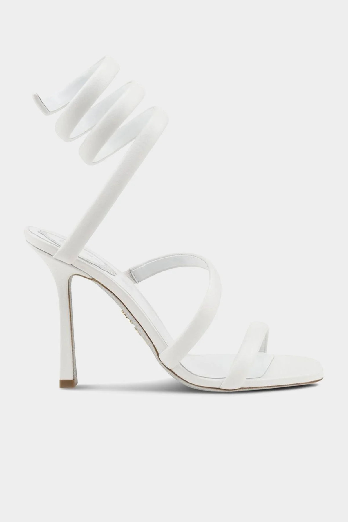 Cleopatra White Leather Sandal 105 | Shop Olivia