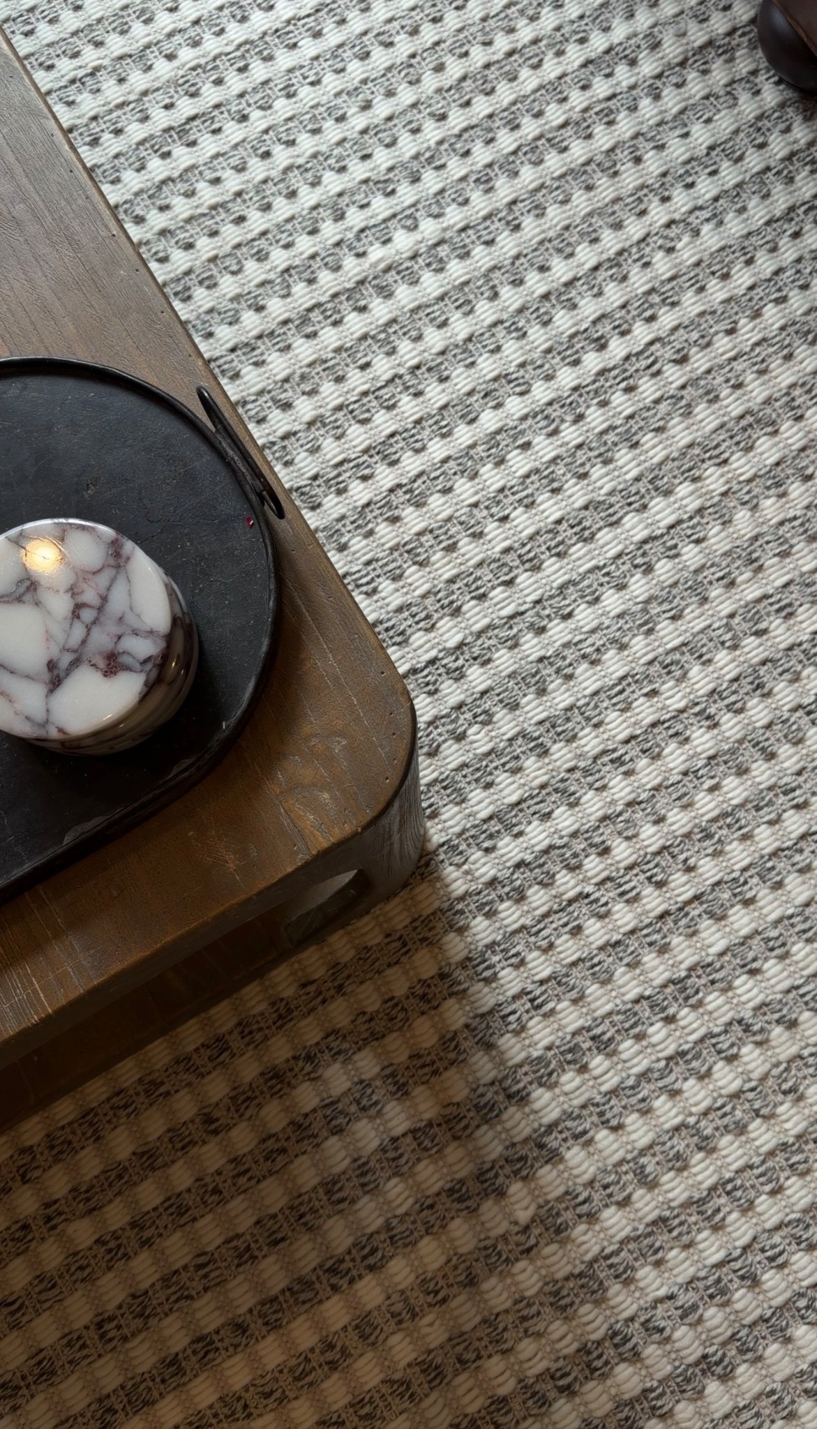 After years of sun exposure completely bleaching our old rug (it went from deep cool grey to tan and even yellow in spots 😩), it was finally time for a reset. We chose the Amber Lewis x Loloi Ojai Rug in Ivory/Stone from Wayfair, and it instantly made the whole room feel lighter and calmer. The texture is beautiful and dimensional, and the neutral tones work so well in our open-concept space without feeling flat. The texture adds so much to our modern organic space and it feels so wonderful to walk on. I’ve also rounded up a brand new round of Wayfair finds that will help you decorate on a budget. 👏🏻 #AD, #WayfairPartner, #Wayfair @Wayfair 

#LTKHome #LTKSaleAlert