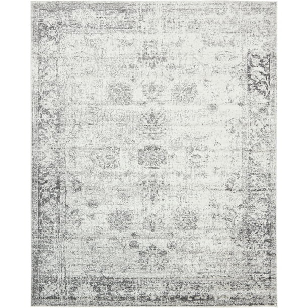 Unique Loom Casino Sofia Distressed Floral Area Rug or Runner | Walmart (US)