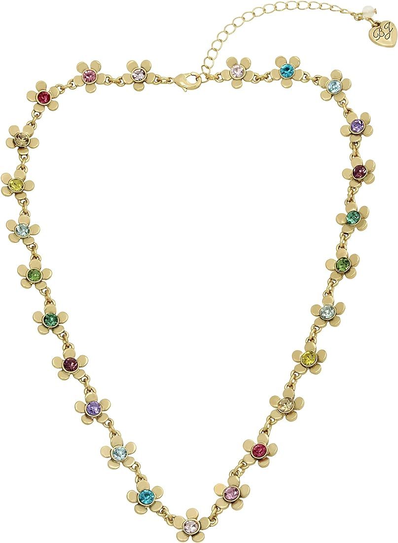 Betsey Johnson Flower Collar Necklace | Amazon (US)