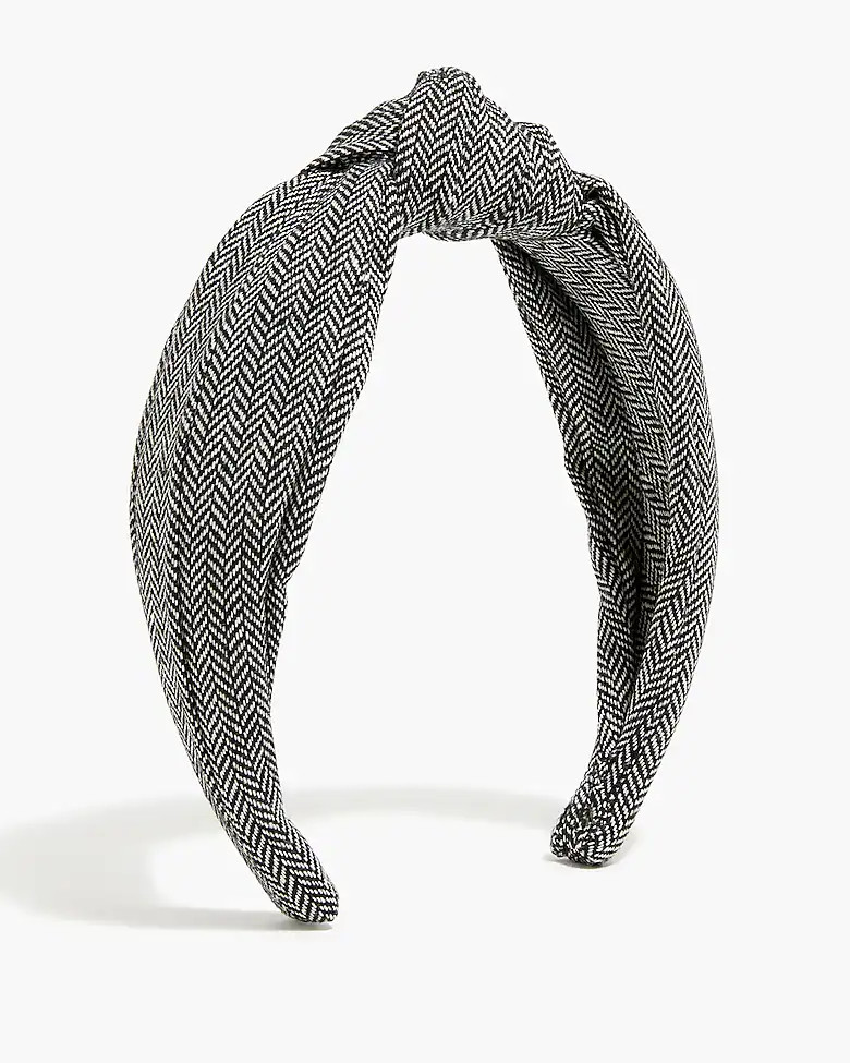 Herringbone knot headband | J.Crew Factory